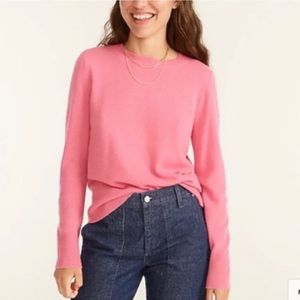 Rose Colored J Crew Classic Cashmere Sweater